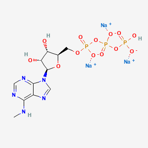 molecular formula C11H15N5Na3O13P3 B12412153 6-Me-ATP (trisodium) 