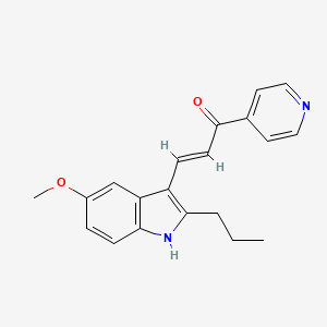 molecular formula C20H20N2O2 B12412363 Mopipp 