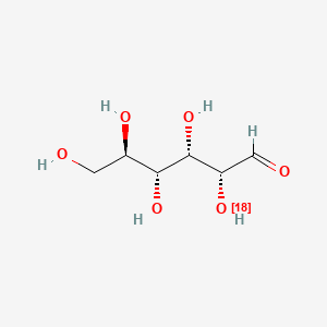 molecular formula C6H12O6 B12412529 D-Glucose-18O-1 