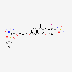 molecular formula C29H27FN4O10S2 B12412539 Mek-IN-5 