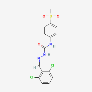 molecular formula C15H13Cl2N3O3S B12412590 Faah/magl-IN-2 