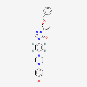 O-Benzyl Posaconazole-4-hydroxyphenyl-d4