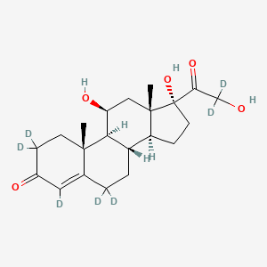 molecular formula C21H30O5 B12412656 Hydrocortisone-d7 