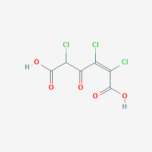 molecular formula C6H3Cl3O5 B1241270 2,3,5-Trichloromaleylacetic acid 