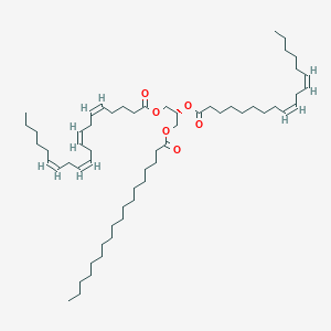 molecular formula C59H102O6 B1241273 [(2R)-2-[(9Z,12Z)-octadeca-9,12-dienoyl]oxy-3-octadecanoyloxypropyl] (5Z,8Z,11Z,14Z)-icosa-5,8,11,14-tetraenoate 