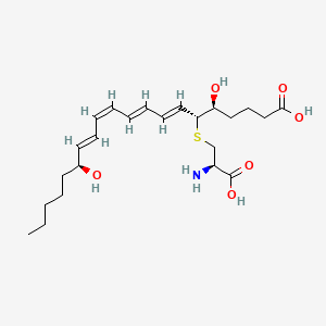 molecular formula C23H37NO6S B1241276 Lipoxin E4 