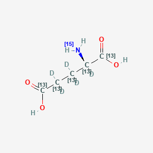 L-Glutamic acid-13C5,15N,d5