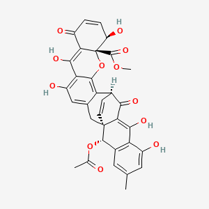 molecular formula C33H26O12 B12412787 Acremoxanthone C 