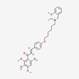 molecular formula C33H41NO7 B12412810 AChE-IN-12 
