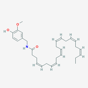 molecular formula C30H41NO3 B1241286 Dohevanil 