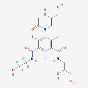 molecular formula C18H24I3N3O8 B12412960 Ioxilan-d4 