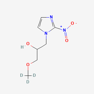 molecular formula C7H11N3O4 B12413092 Misonidazole-d3 