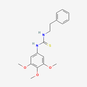 molecular formula C18H22N2O3S B12413113 Antibacterial agent 121 