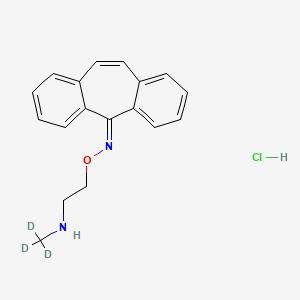 molecular formula C18H19ClN2O B12413131 Demexiptiline Hydrochloride-d3 