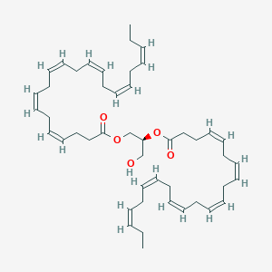 molecular formula C47H68O5 B1241314 [(2S)-2-[(4Z,7Z,10Z,13Z,16Z,19Z)-docosa-4,7,10,13,16,19-hexaenoyl]oxy-3-hydroxypropyl] (4Z,7Z,10Z,13Z,16Z,19Z)-docosa-4,7,10,13,16,19-hexaenoate 
