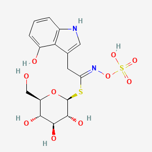 molecular formula C16H20N2O10S2 B1241320 4-Hydroxyglucobrassicin CAS No. 83327-20-2