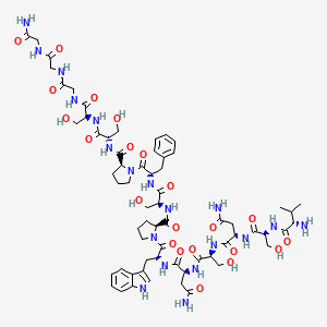 molecular formula C64H91N19O22 B12413259 Caloxin 2A1 