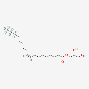 molecular formula C21H40O4 B12413268 Monoolein-d7 