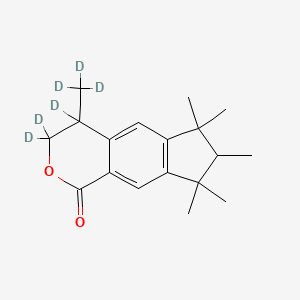 molecular formula C18H24O2 B12413323 (Rac)-galaxolidone-d6 
