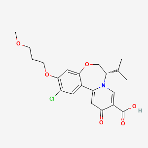 molecular formula C21H24ClNO6 B12413353 Hbv-IN-11 