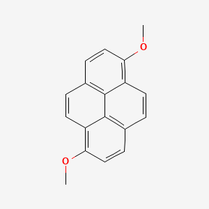 molecular formula C18H14O2 B1241339 1,6-Dimethoxypyrene 