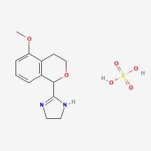 molecular formula C13H18N2O6S B12413414 Tasipimidine Sulfate CAS No. 1465908-73-9