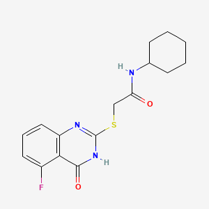 molecular formula C16H18FN3O2S B12413461 CBR-3465 