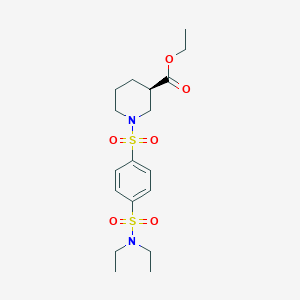molecular formula C18H28N2O6S2 B12413686 DX2-201 