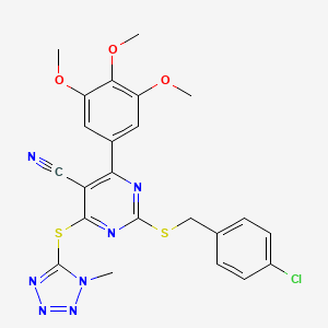 molecular formula C23H20ClN7O3S2 B12413722 Dcn1-ubc12-IN-2 