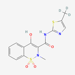 molecular formula C14H13N3O4S2 B12413816 Meloxicam-d3-1 