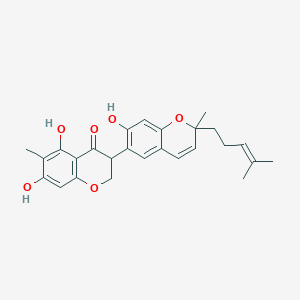 molecular formula C26H28O6 B1241407 Desmodianone A 