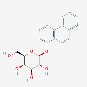 molecular formula C20H20O6 B1241410 1-phenanthryl beta-D-glucoside 