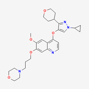 molecular formula C28H36N4O5 B12414123 Alk5-IN-6 