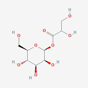 [(2S,3S,4S,5S,6R)-3,4,5-trihydroxy-6-(hydroxymethyl)oxan-2-yl] 2,3-dihydroxypropanoate