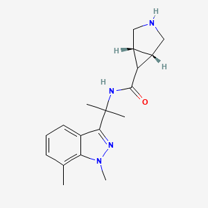 molecular formula C18H24N4O B12414300 SSTR4 agonist 2 