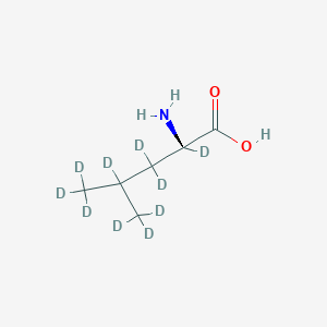 molecular formula C6H13NO2 B12414514 D-Leucine-d10 CAS No. 271247-12-2