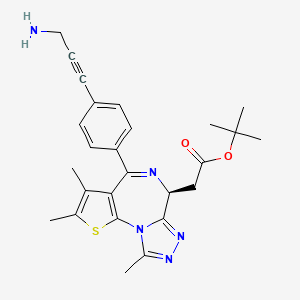 molecular formula C26H29N5O2S B12414712 BRD4 degrader-3 