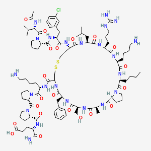 molecular formula C93H144ClN23O21S2 B12414834 Yap-tead-IN-1 