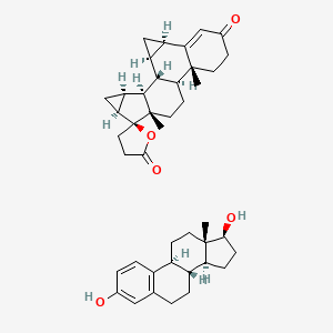 molecular formula C42H54O5 B1241488 ANGELIQ CAS No. 350818-73-4