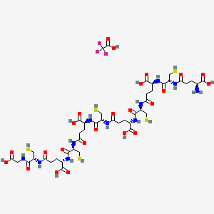 molecular formula C44H66F3N11O24S5 B12414924 Phytochelatin 5 TFA 