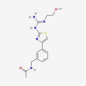 molecular formula C16H21N5O2S B1241494 FR-145715 