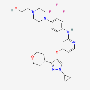 molecular formula C29H35F3N6O3 B12415000 Alk5-IN-9 