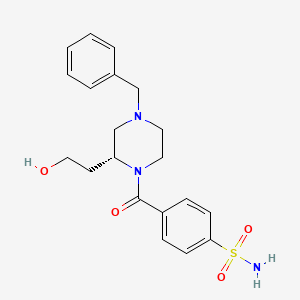 molecular formula C20H25N3O4S B12415088 hCAII-IN-7 
