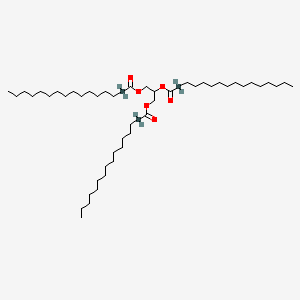 molecular formula C51H98O6 B12415095 2,3-di((213C)hexadecanoyloxy)propyl (213C)hexadecanoate 