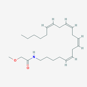 N-[(5Z,8Z,11Z,14Z)-icosa-5,8,11,14-tetraenyl]-2-methoxyacetamide