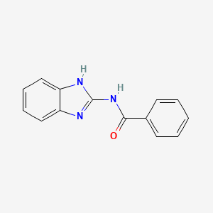 molecular formula C14H11N3O B12415399 Fungicide4 
