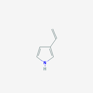 molecular formula C6H7N B1241545 1H-Pyrrole, 3-ethenyl- CAS No. 71580-34-2