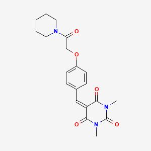 molecular formula C20H23N3O5 B12415458 Parp1-IN-10 