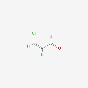 molecular formula C3H3ClO B1241547 cis-3-Chloroallyl aldehyde 