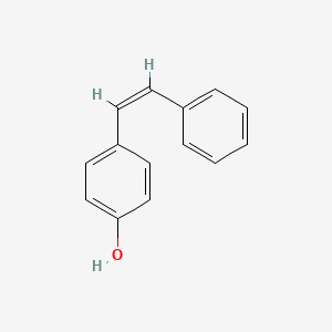 molecular formula C14H12O B1241548 cis-Stilben-4-ol 